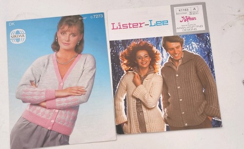 Vintage knitting patterns - knitting,