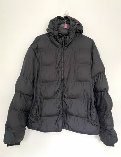 Zara women black hooded - black,