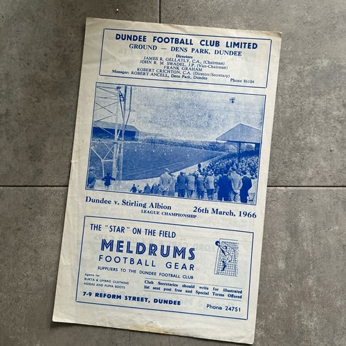 Dundee stirling albion - v,