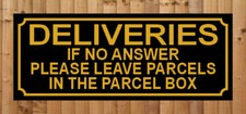 DELIVERIES - IF NO ANSWER