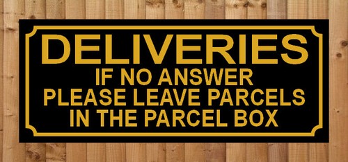 Deliveries no answer - deliveries, if