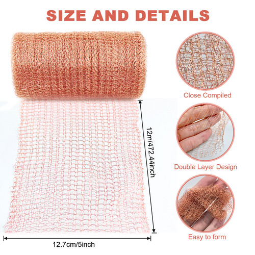 12m pure copper mesh - pure,
