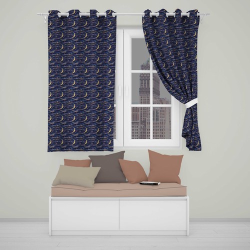 Blackout eyelet curtains - eyelet,