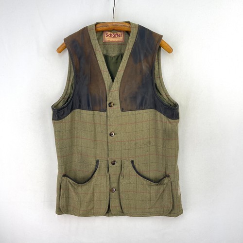 Schoffel tweed shooting vest - schoffel,
