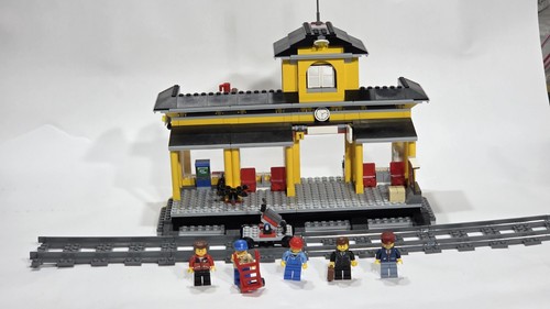 Lego city train - lego, station