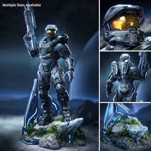 Master chief halo resin model - halo,