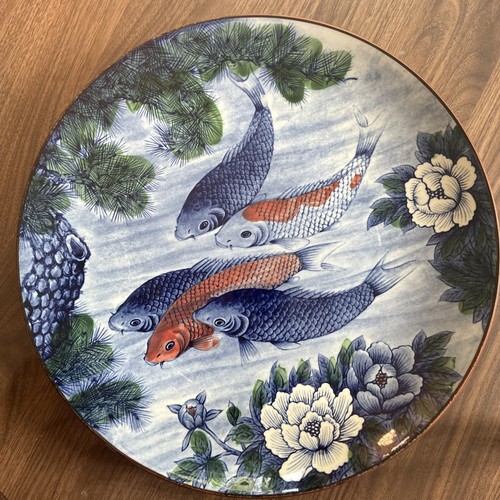 Vintage japanese koi fish - vintage,