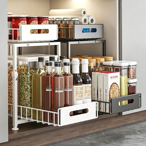 Under sink organizer tier - sink,