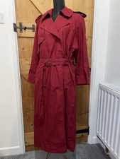 Vintage Yessica Red Trench