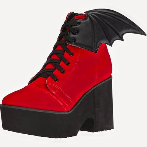 New iron fist red patent - new,