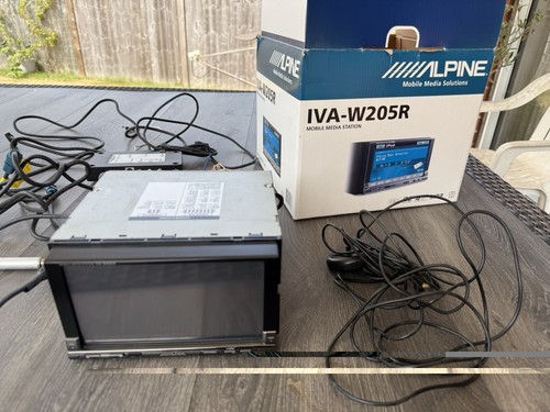 Alpine iva w205r car radio - alpine,
