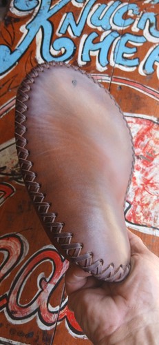Handmade leather chopper - handmade,