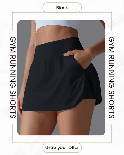 Women gym running shorts - women’s,