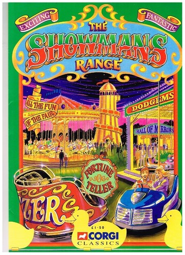 Corgi 1996 catalogue showmans