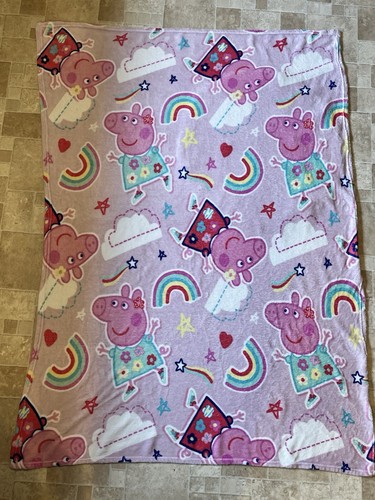 Peppa pig fleece blanket - peppa,