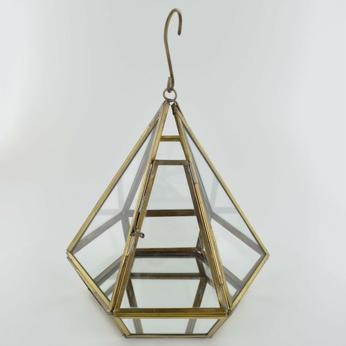 Glass pyramid prism terrarium - prism,