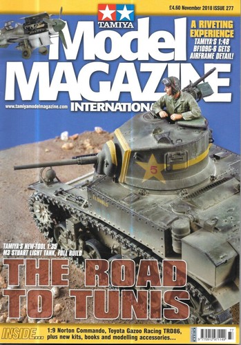 Tamiya model 277 stuart - m3,