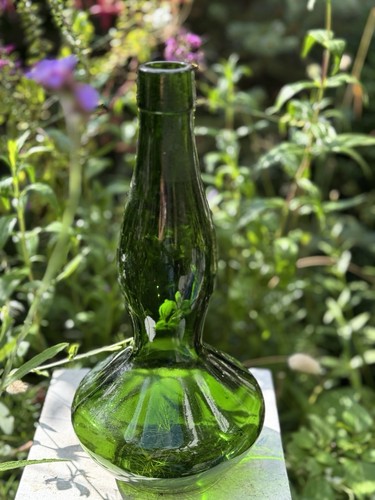 Antique victorian green glass - antique,