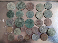 Vintage Old British Worn Coins