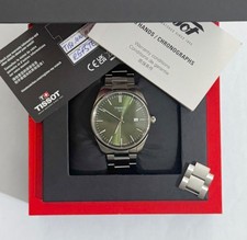 Tissot PR100 green dial