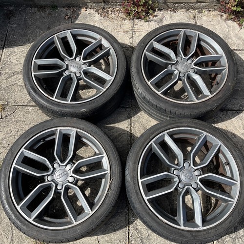 Audi diamond cut grey - cut, 18''