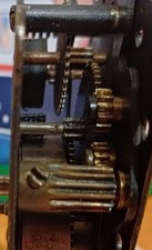Meccano clockwork motor.