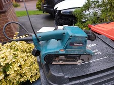 Makita 9903 Belt Sander 240v - 3" width belt New Carbon And Cork Pads