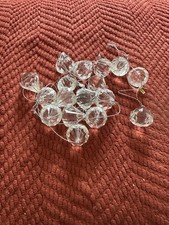 Pretty Crystal Shaped Christmas Tree Baubles- 13