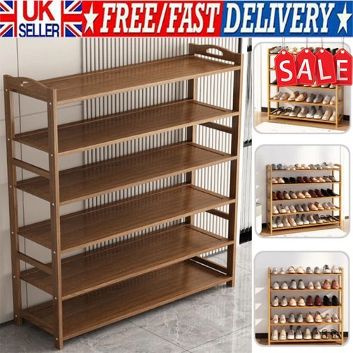 Tier wooden shoe rack - shoe,