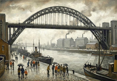 Newcastle tyne bridge - tyne,