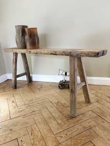 Primitive antique elm - primitive, pig