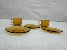 Vintage Amber Glass Coffee