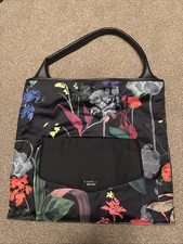 Fiorelli Black Floral Shoulder Bag. New Without Tags. Never Used