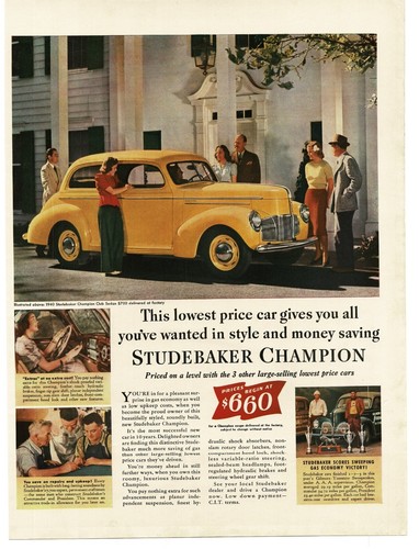 1940 studebaker champion - 1940,