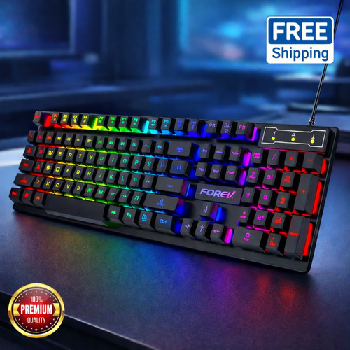 Rainbow rgb led gaming - rainbow,