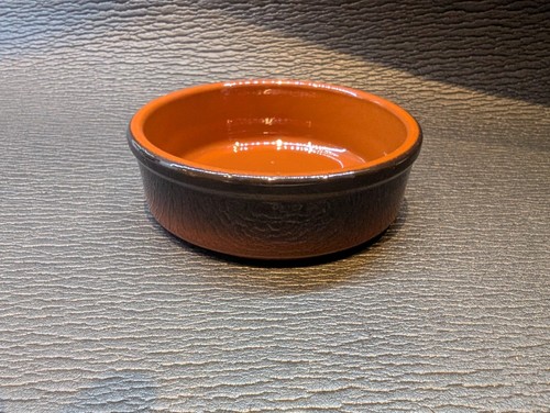 Terracotta and brown tapas - and,