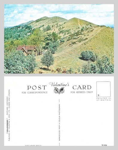 Vintage postcard malvern - -,