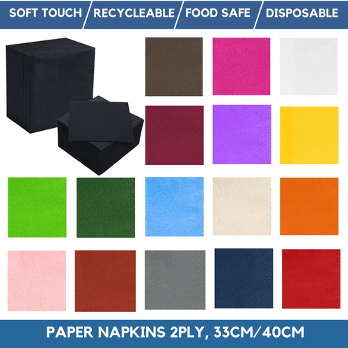 100 paper napkins - napkins, ply
