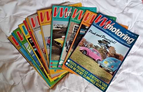 Motoring magazine 1987 - vw,