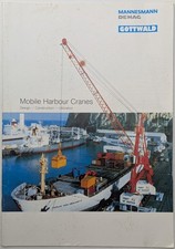Original Mannesmann Demag Gottwald Mobile Harbour Crane Brochure, c 1980's