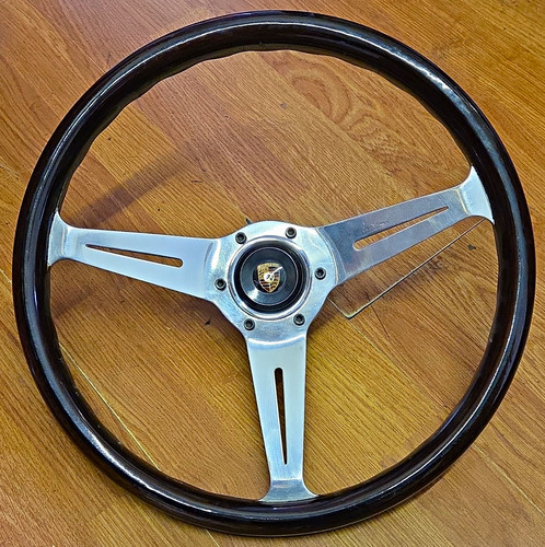 Wood rim steering - rim, nardi