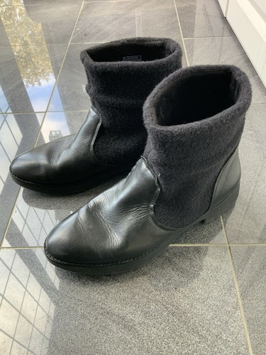Fitflop black boots women - fitflop,