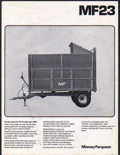 1974 massey ferguson mf23 - 1974, 5