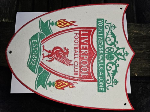 Liverpool football cast iron - cast,