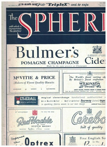 Sphere magazine march 1952 - sphere,