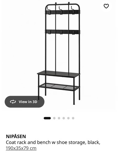 Coat rack and - , w