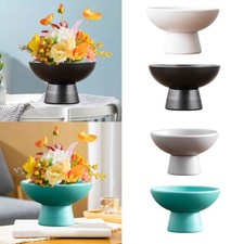 Round Ceramic Flowerpot