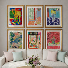 Henri Matisse Art Set of 6