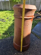 Large terracotta chimney pot - large,