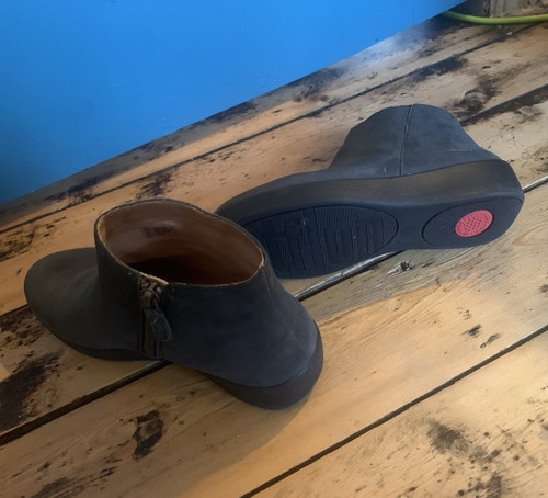Fitflop women blue suede - fitflop,